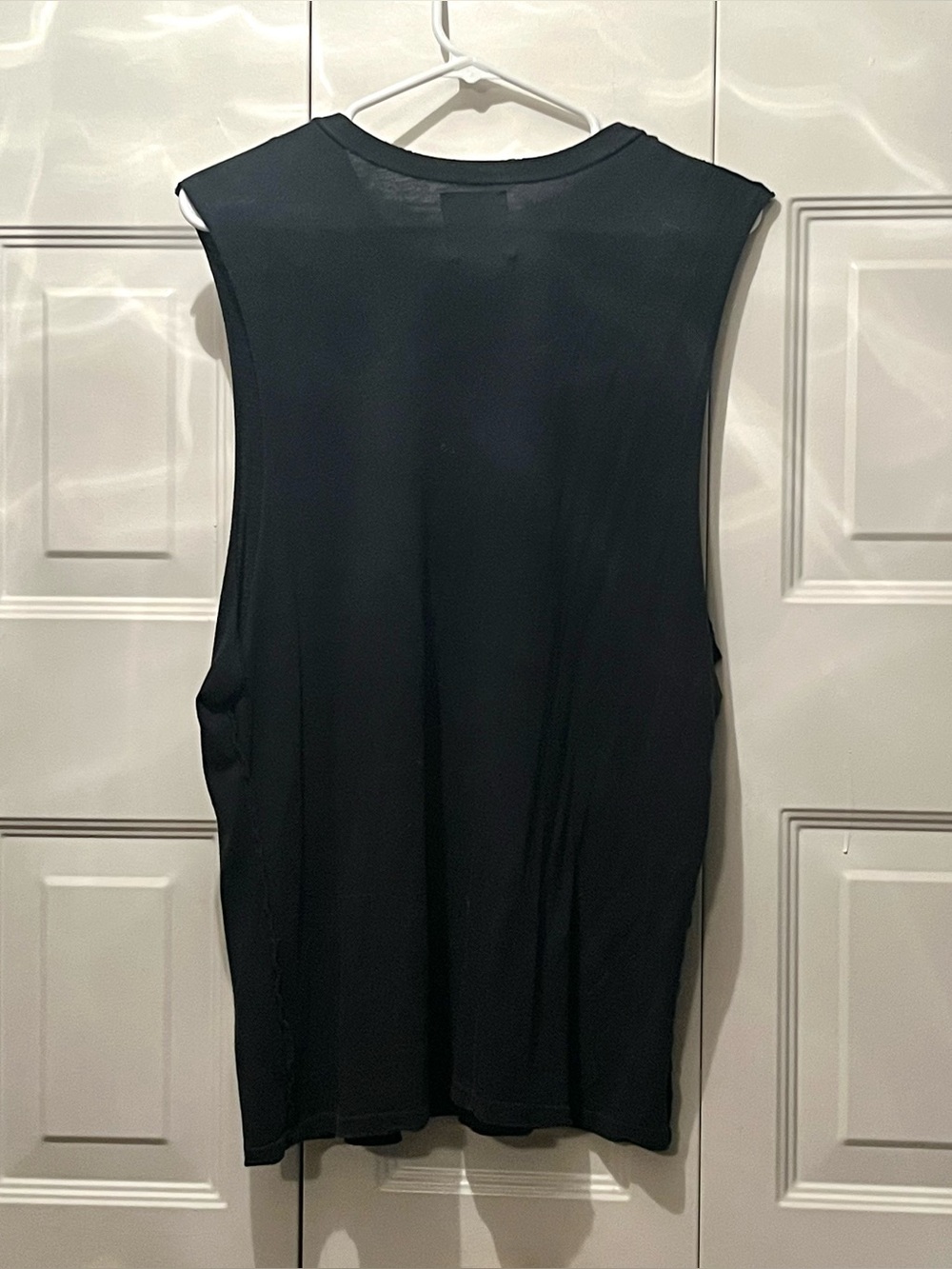 Unif death meowtal cat black cutoff t-shirt small vintage rare - Picture 4 of 4